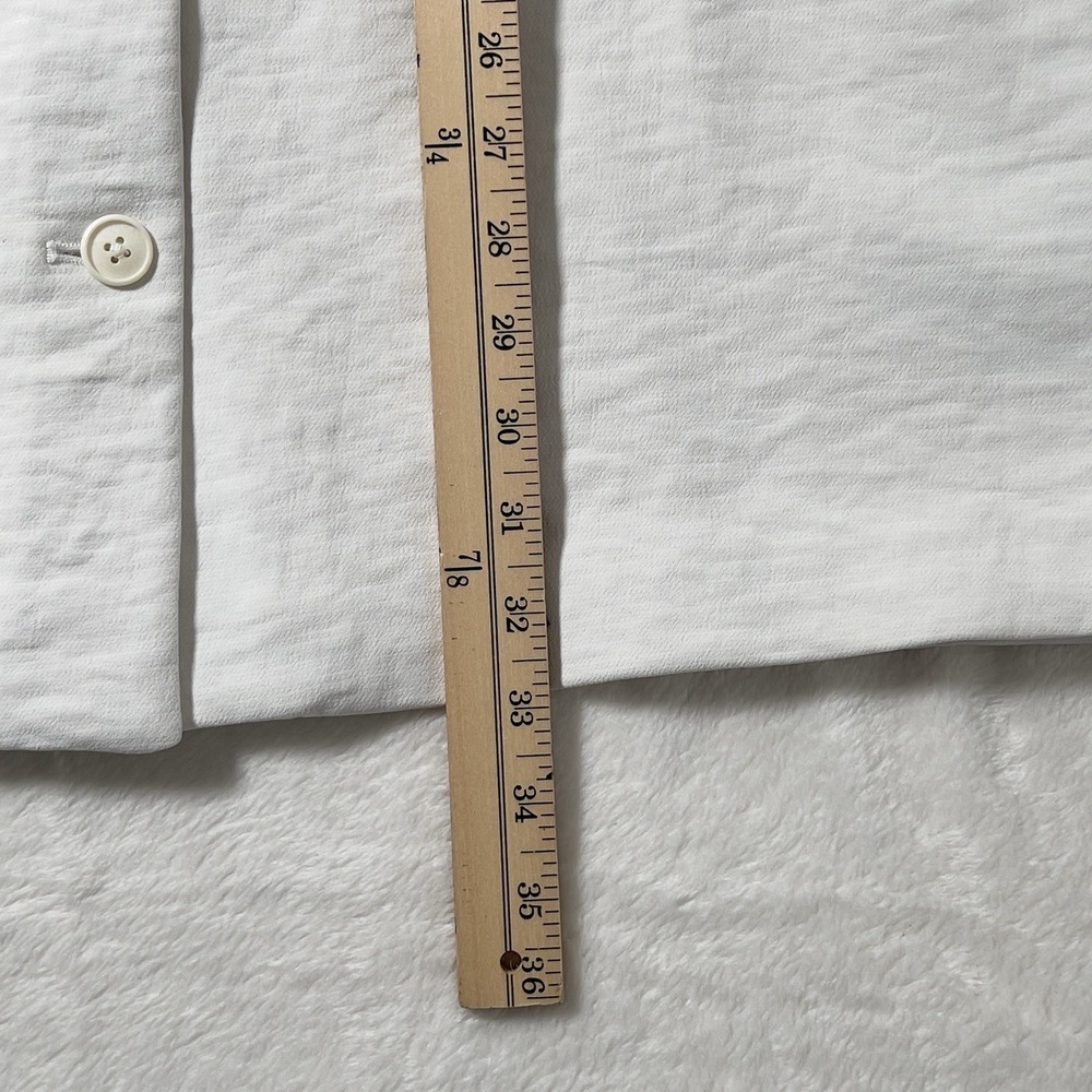 Abercrombie & Fitch Iso Vest Mini Dress Sz L Off white Sleeveless - Picture 11 of 11
